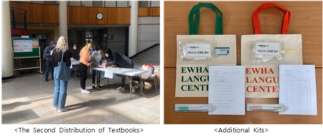 The Second Distribution of Textbooks for 2020 Spring Korean Intensive Program