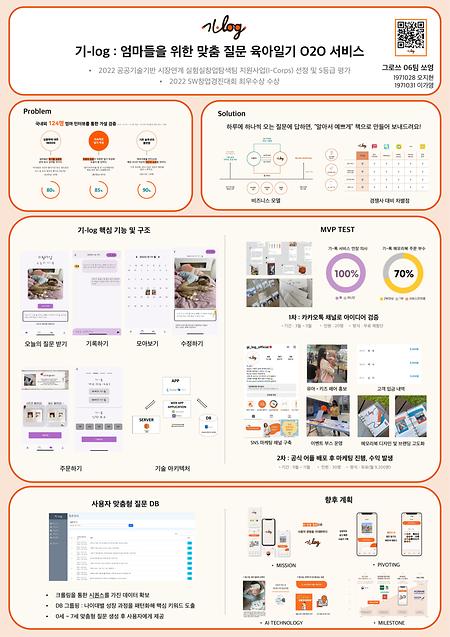 [2022]기-log : AI 질문 일기 O2O 앱