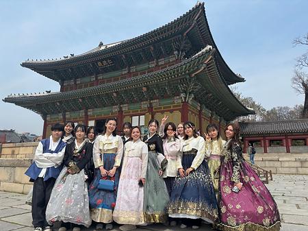 2026年度春学期 集中コース 文化授業：韓服体験および古宮探訪