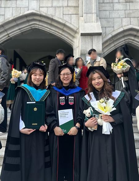 곽예린 박사졸업  &  이주호 석사졸업  (2024년 02월 26일)