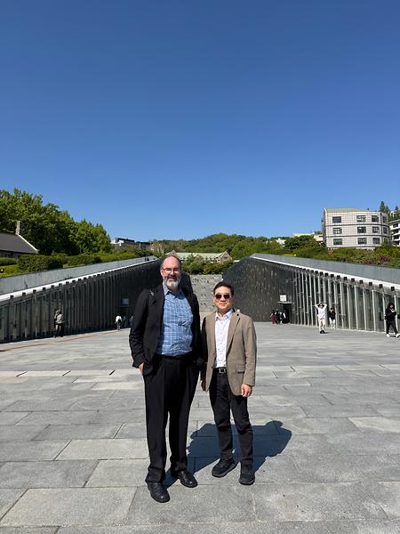 with Prof. Strano at ECC